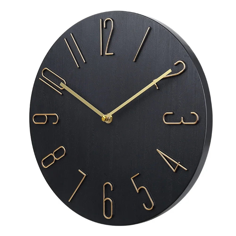 Wall Clock for Home Office Decor - Stylish Design for Timeless Ambience