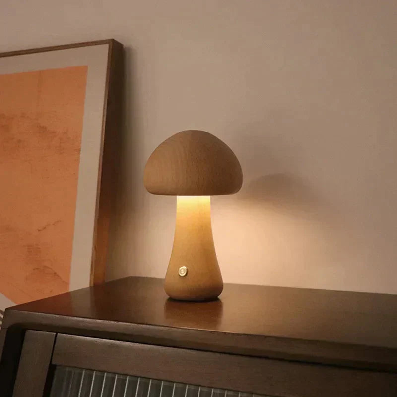 Wireless Table Lamp for Home Office – Casual Modern Design, LED Lighting