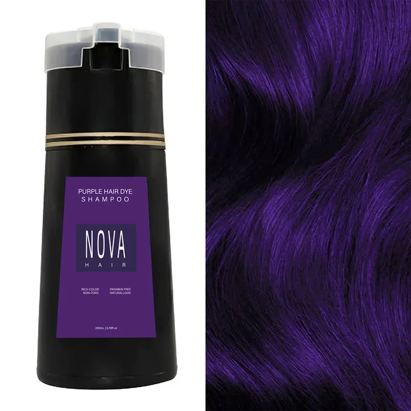Hair Dye Shampoo Treatment – Fast No-Damage Color for Vibrant Hair Shine