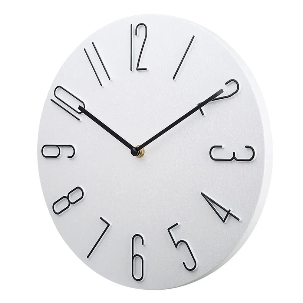 Wall Clock for Home Office Decor - Stylish Design for Timeless Ambience