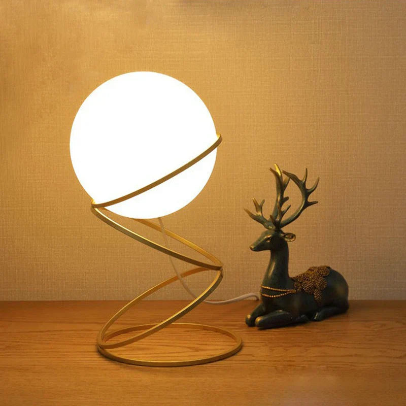 LED Table Lamp for Home Office - Elegant Design, Adjustable Brightness