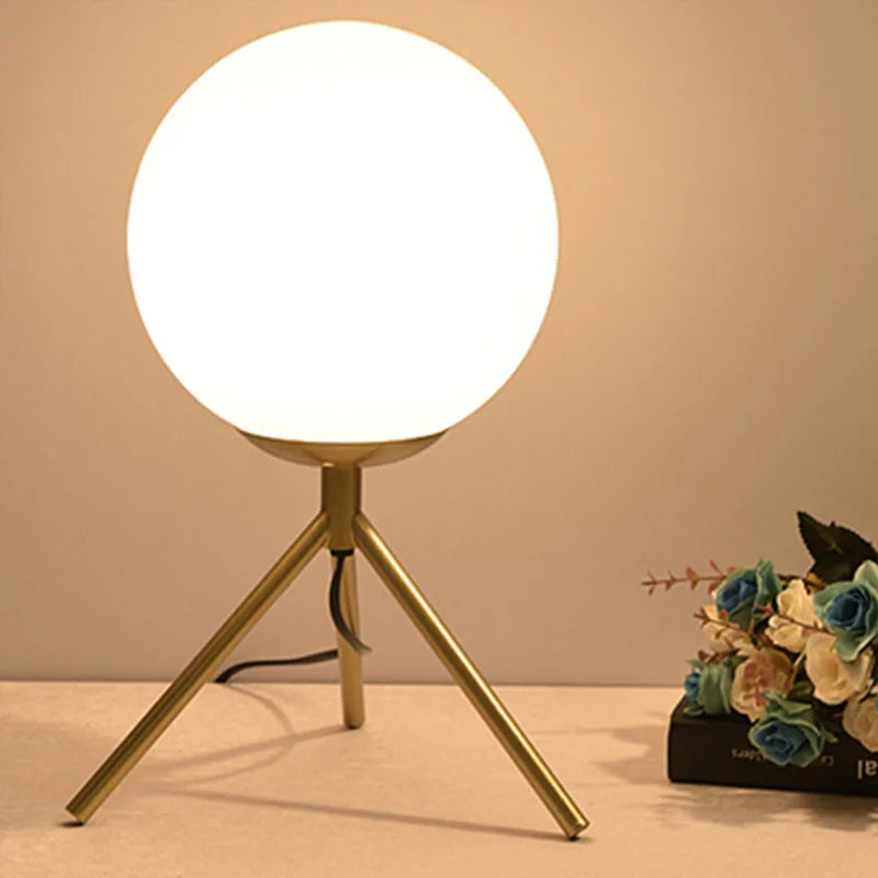 LED Table Lamp for Home Office - Elegant Design, Adjustable Brightness