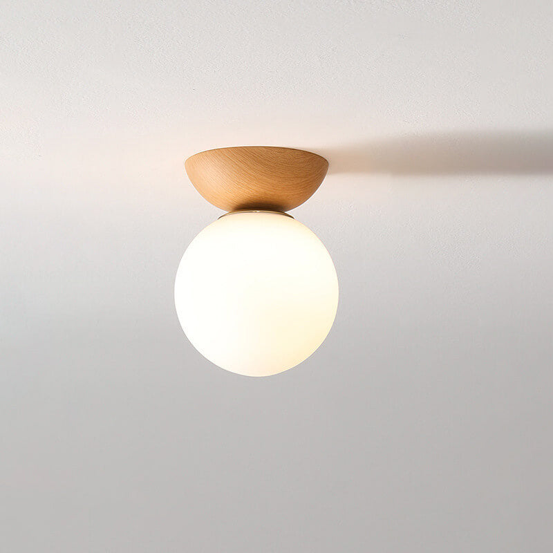 Japanese Ceiling Light with Adjustable Brightness for Home and Office Decor