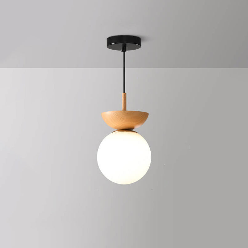 Japanese Ceiling Light with Adjustable Brightness for Home and Office Decor