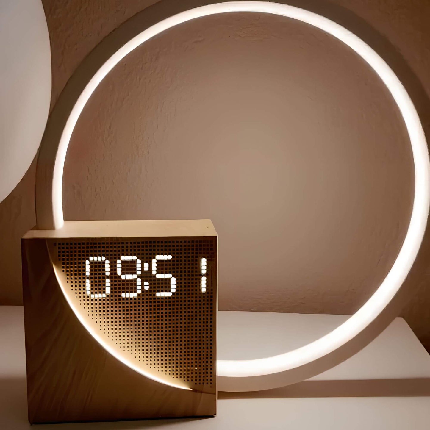 Sunrise Alarm Clock with Natural Light Simulation for Home and Office Use