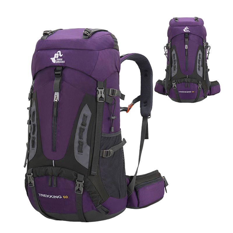 Hiking Backpack 60L Ergonomic Trekking Pack