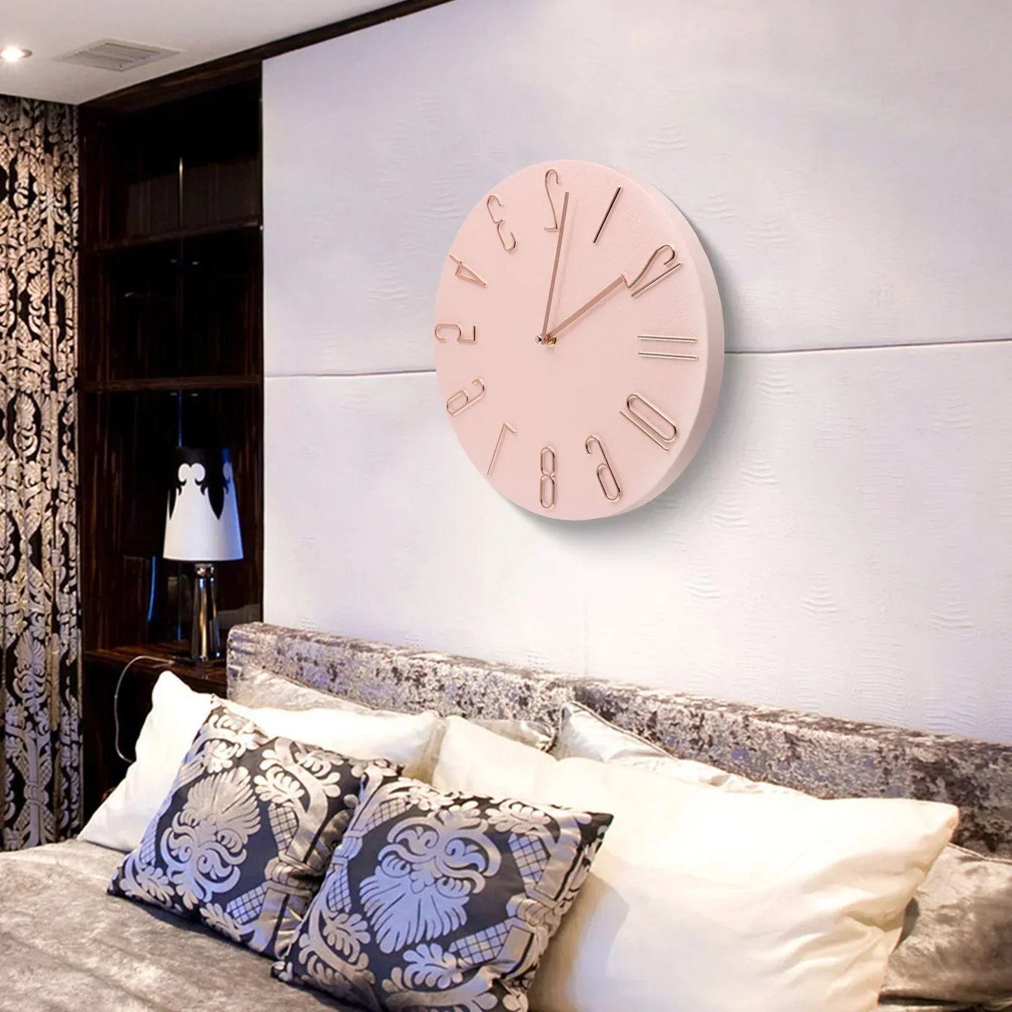 Wall Clock for Home Office Decor - Stylish Design for Timeless Ambience