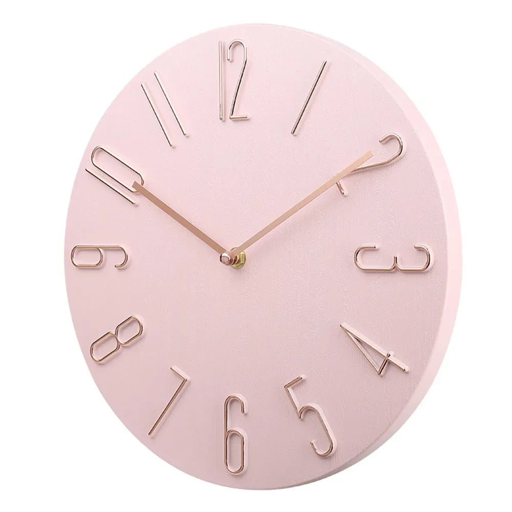 Wall Clock for Home Office Decor - Stylish Design for Timeless Ambience