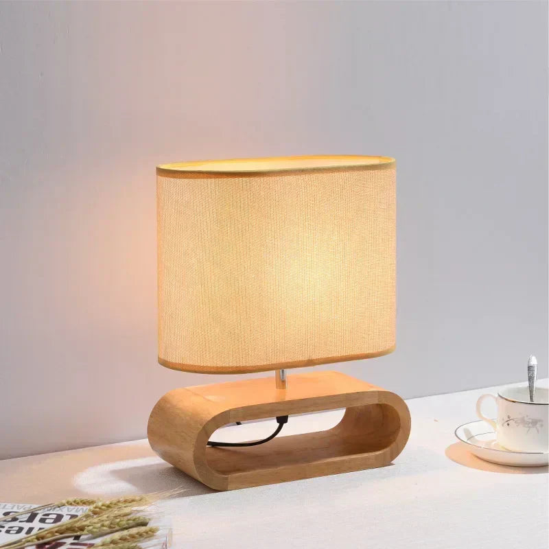 Wooden LED Desk Lamp for Home Office - Modern, Eco-Friendly Lighting