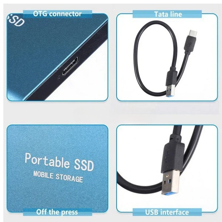 Portable SSD Drive High-Speed Storage