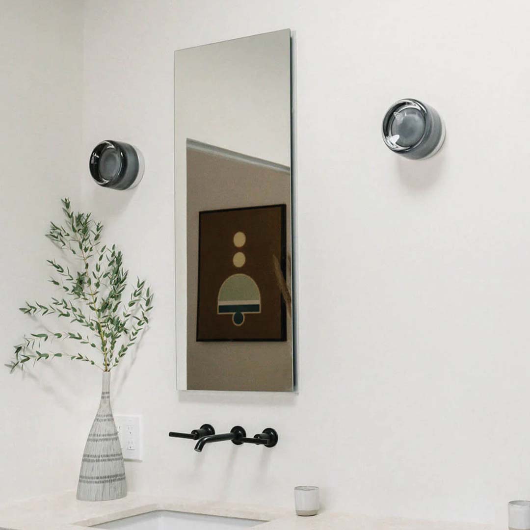 Glass Wall Lamp Dimple Design for Home and Office Lighting Decor