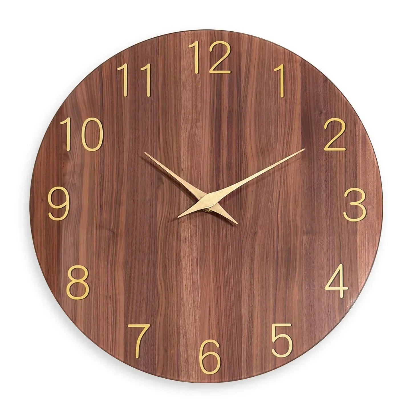 Rustic Wall Clock for Home Decoration - Stylish Wooden Timepiece for Living Room