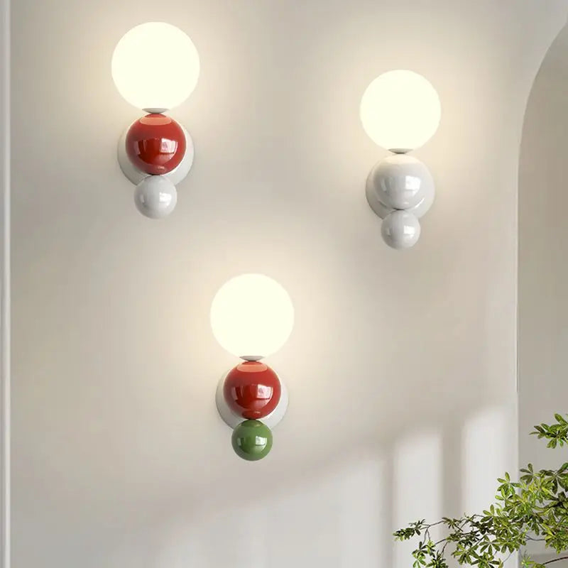 Adjustable Wall Lamp with Elegant Pearl Finish for Home and Office Decor