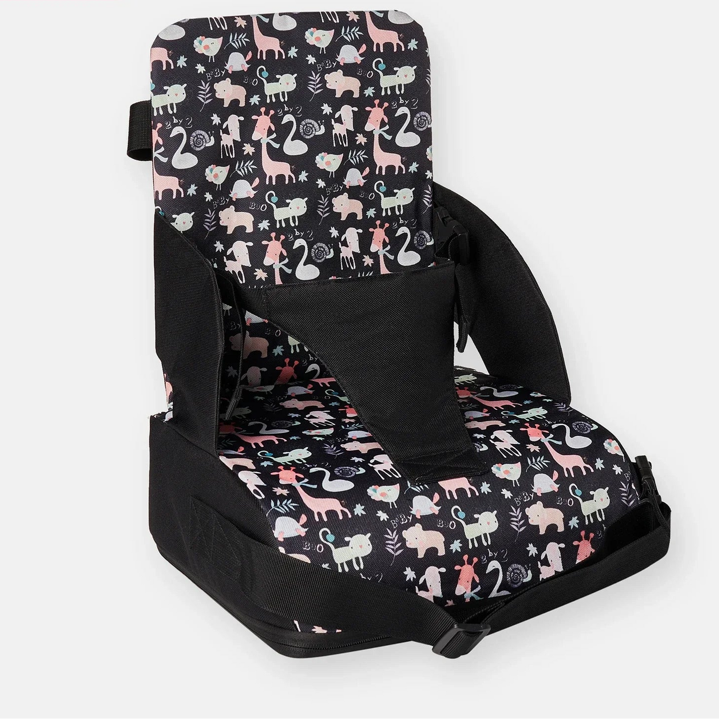 Portable Foldable Baby Dining Chair High Cushion Children's Seat