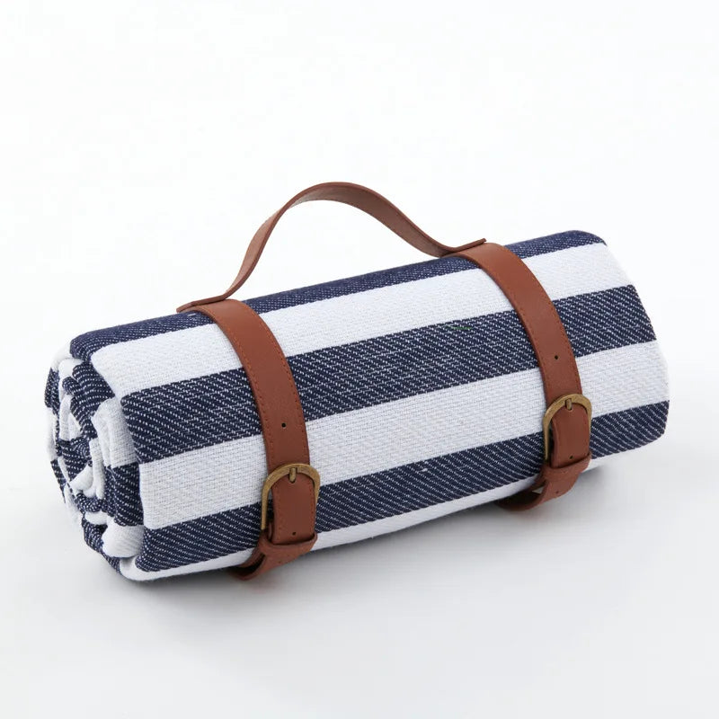Waterproof Picnic Blanket – Large Foldable Plaid Outdoor Mat for Travel