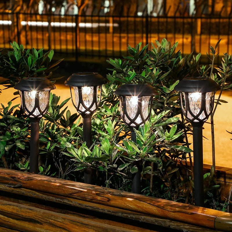Solar Garden Lights for Pathways - Elegant Outdoor Lighting Solution