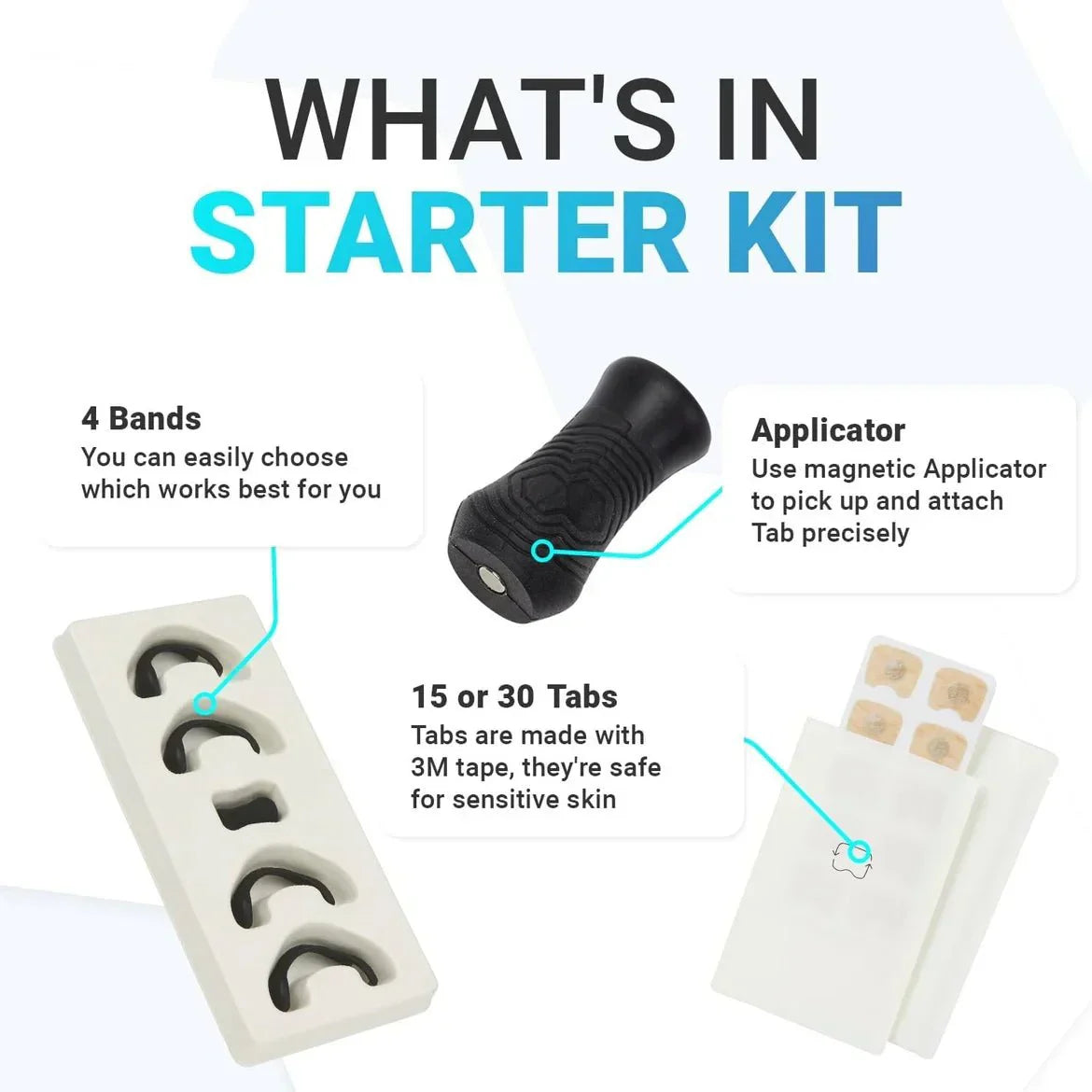 Magnetic Nasal Strips with Sleep Technology