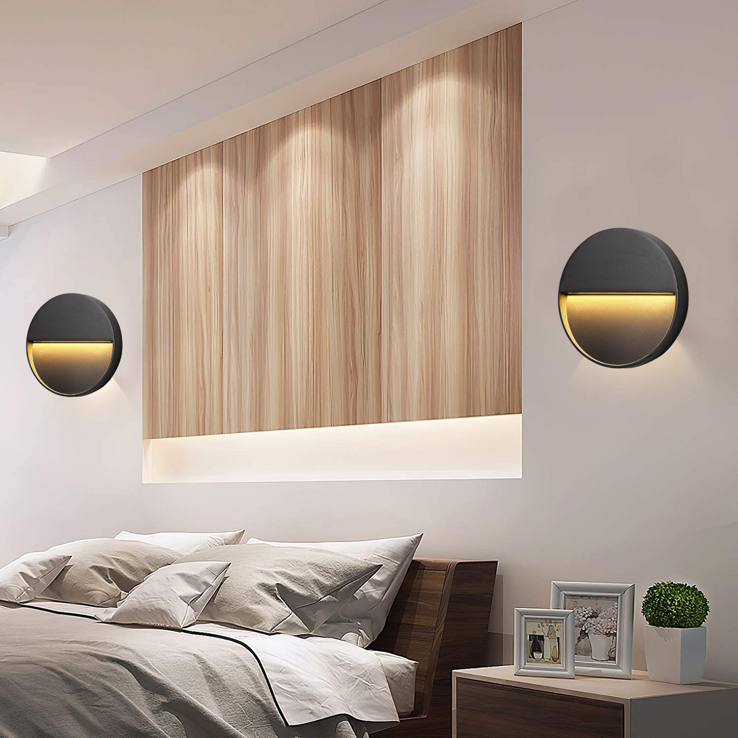 LED Stair Lights for Home Safety and Style - Elegant Design, Easy Installation