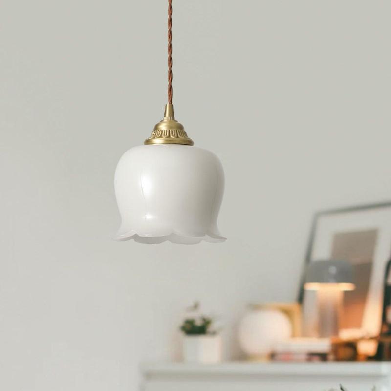 Elegant Floral Pendant Light for Home and Office Decor - Stylish Lighting