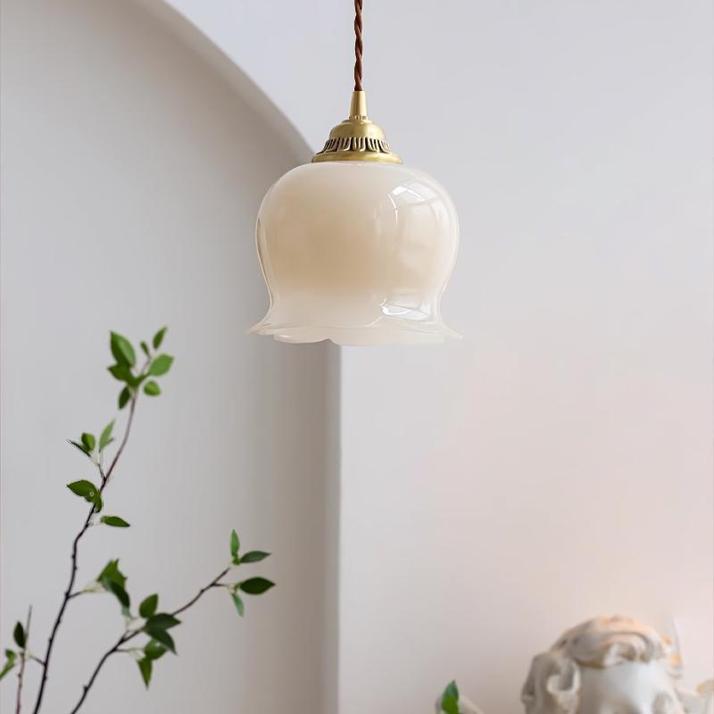Elegant Floral Pendant Light for Home and Office Decor - Stylish Lighting