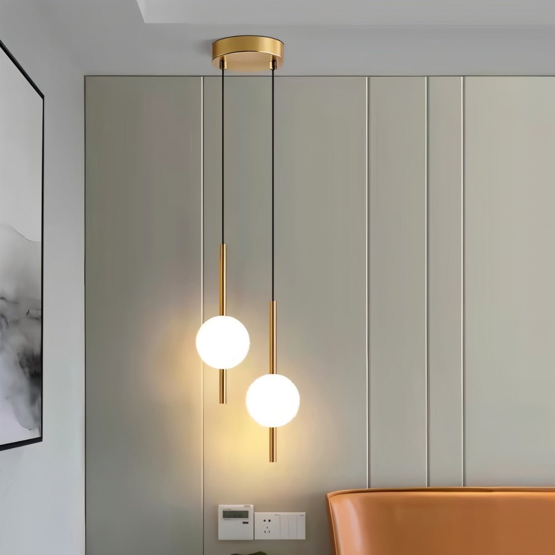 Modern LED Pendant Light - Nordic Style Hanging Lamp for Home & Office