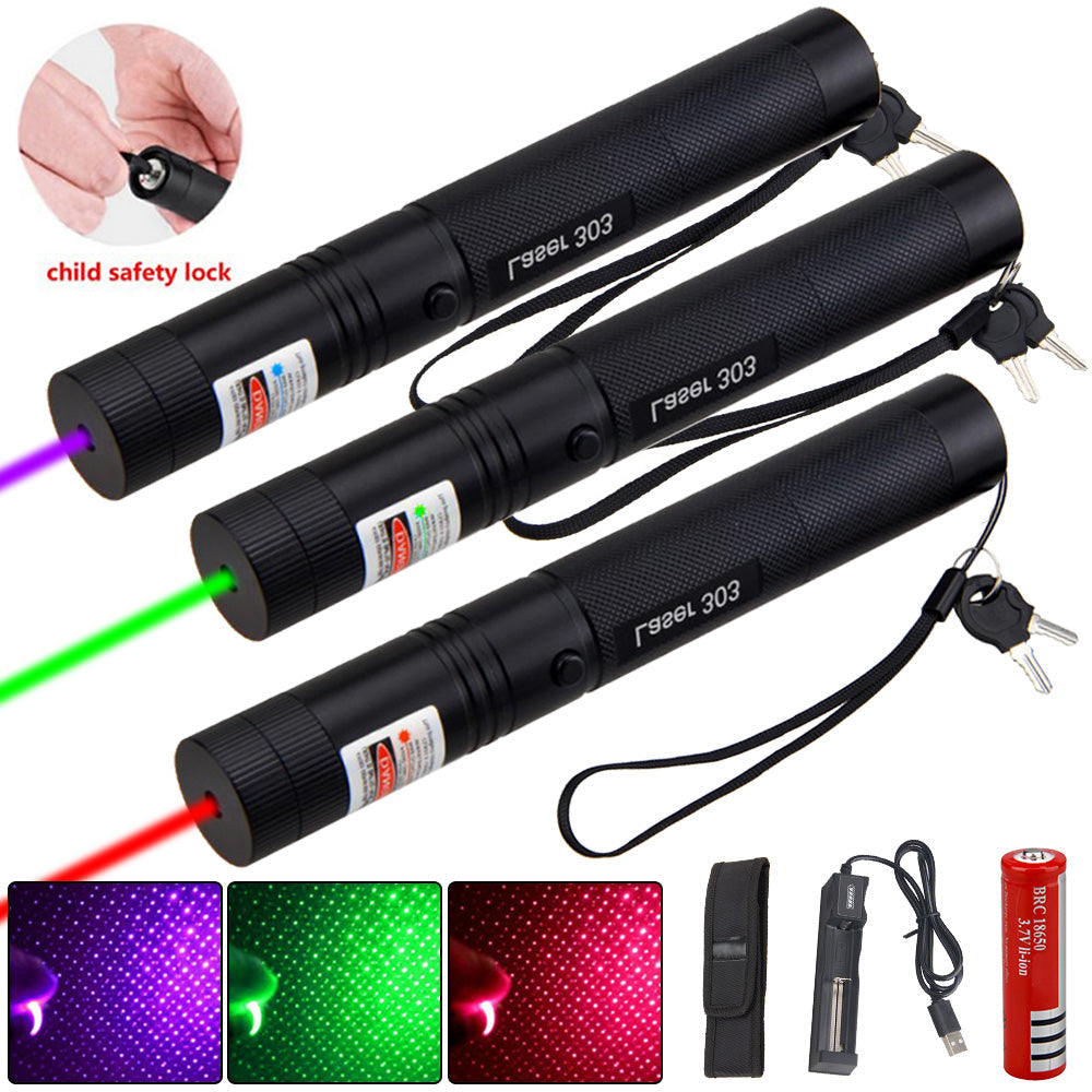 Rechargeable Long-Range Laser Pointer Outdoor