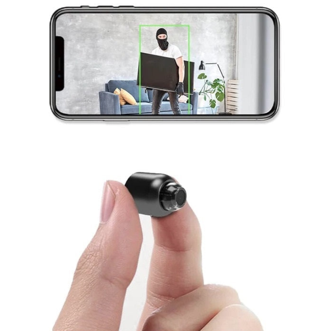 Wi-Fi Surveillance Camera – Compact Night Vision Security Camera for Home