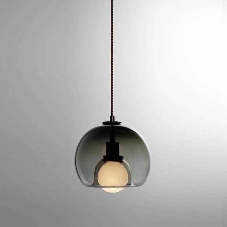 Hand-Blown Glass Pendant Light | Elegant Lighting for Home & Office