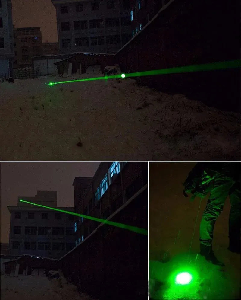 High Power Green Laser Pointer – Long Range Rechargeable Beam Pen