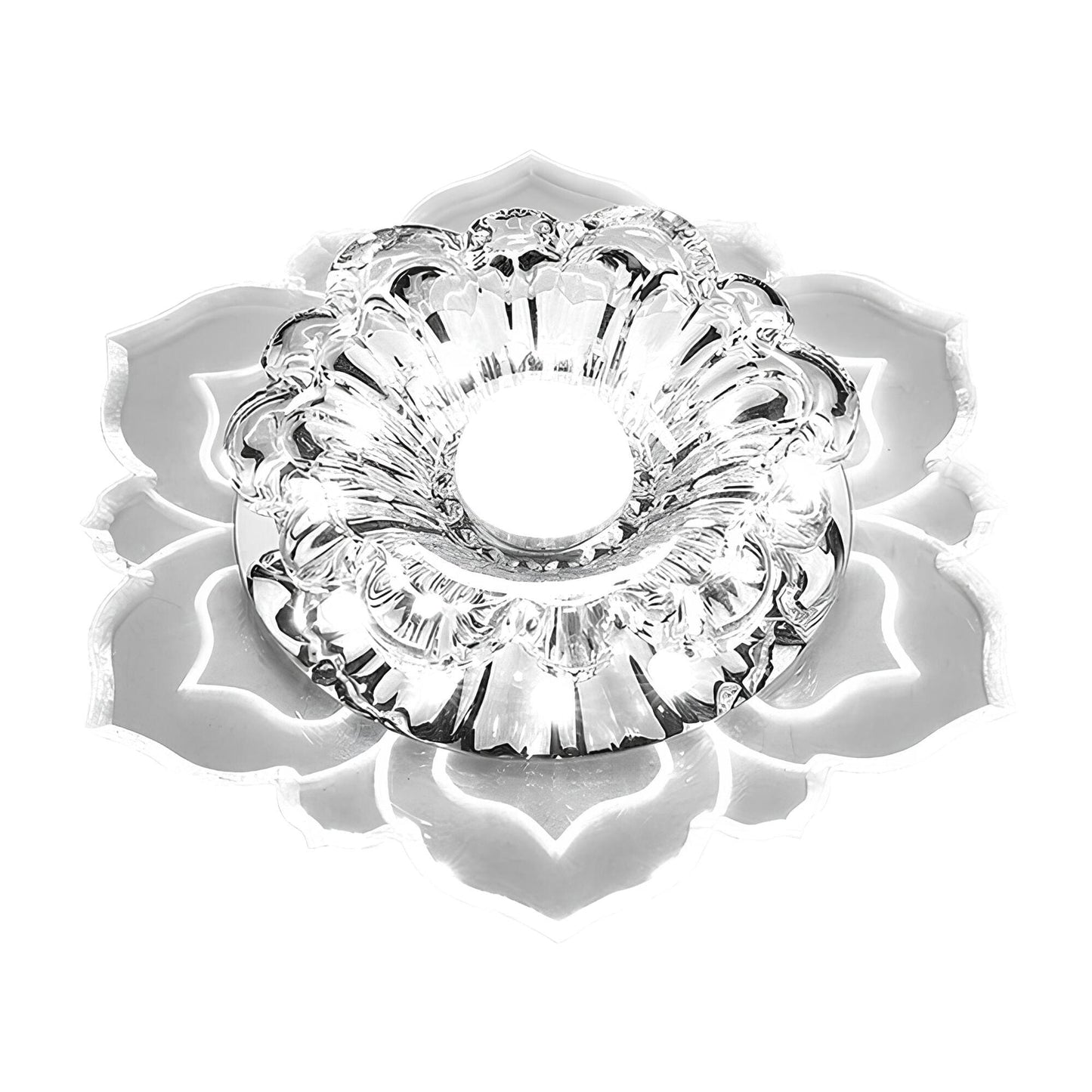 LED Ceiling Light - Elegant Crystal Design for Home and Office Decor