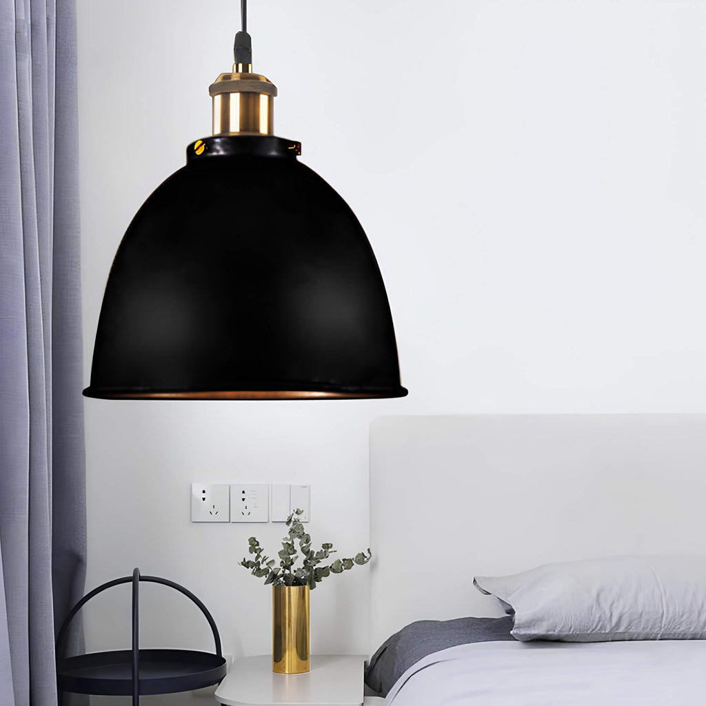 Industrial Pendant Light for Modern Living Spaces - Steel Design for Home & Office