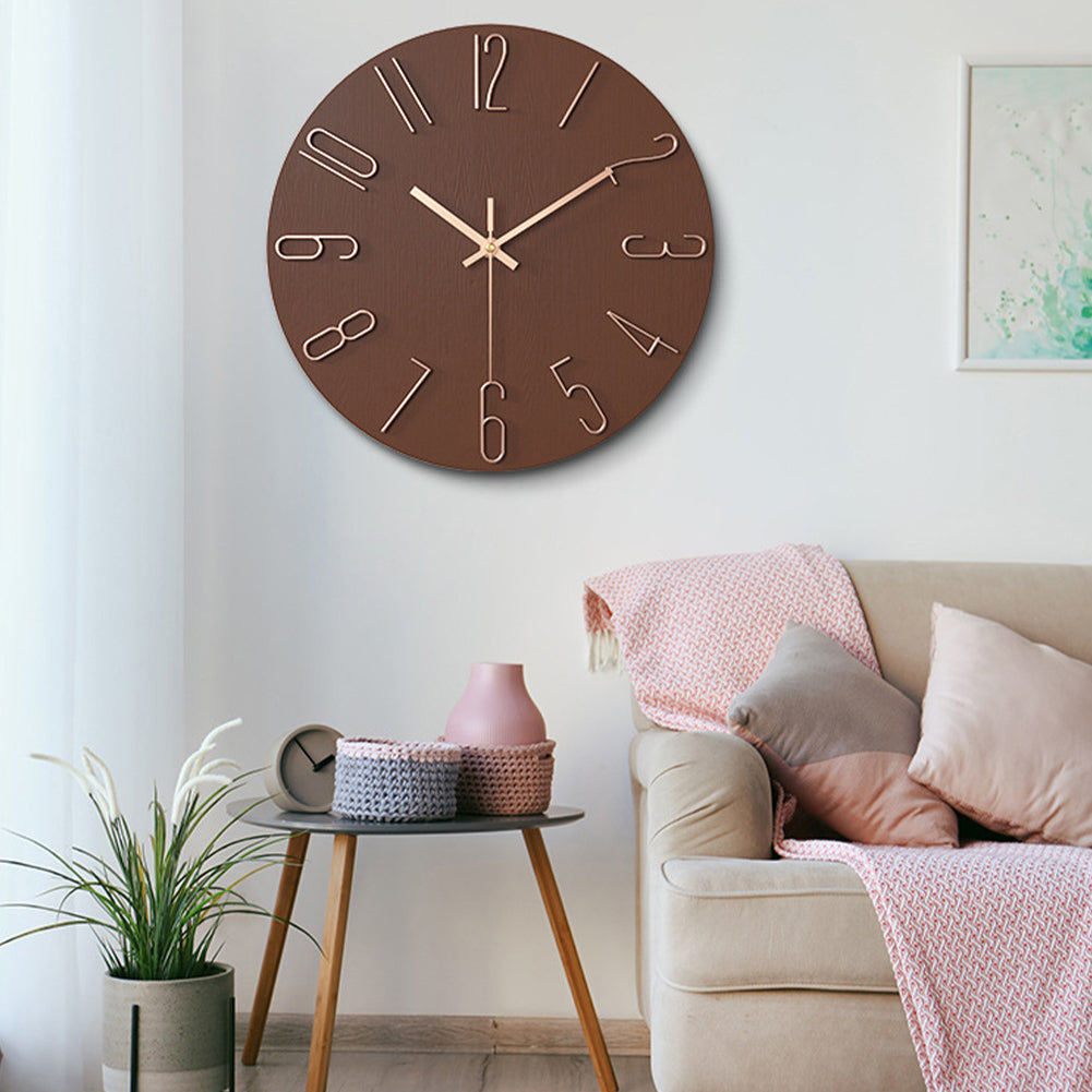 Elegant Wall Clock for Chic Home Decor - Stylish Timepiece for Office