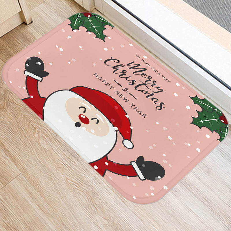 Christmas Doormat for Home Entrance - Stylish, Durable, Festive Decor