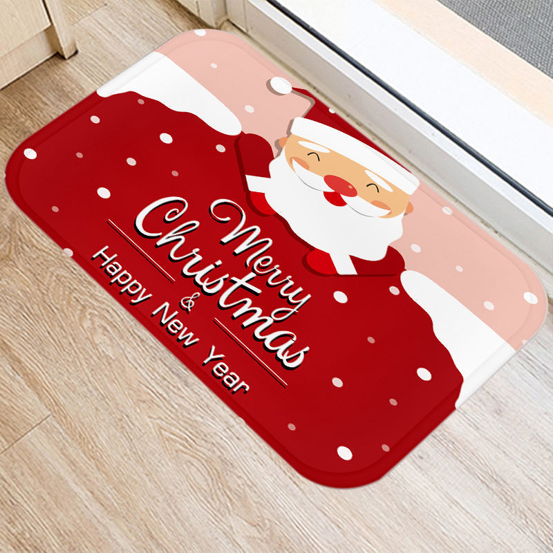 Christmas Doormat for Home Entrance - Stylish, Durable, Festive Decor