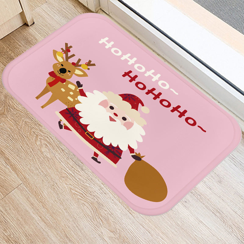 Christmas Doormat for Home Entrance - Stylish, Durable, Festive Decor
