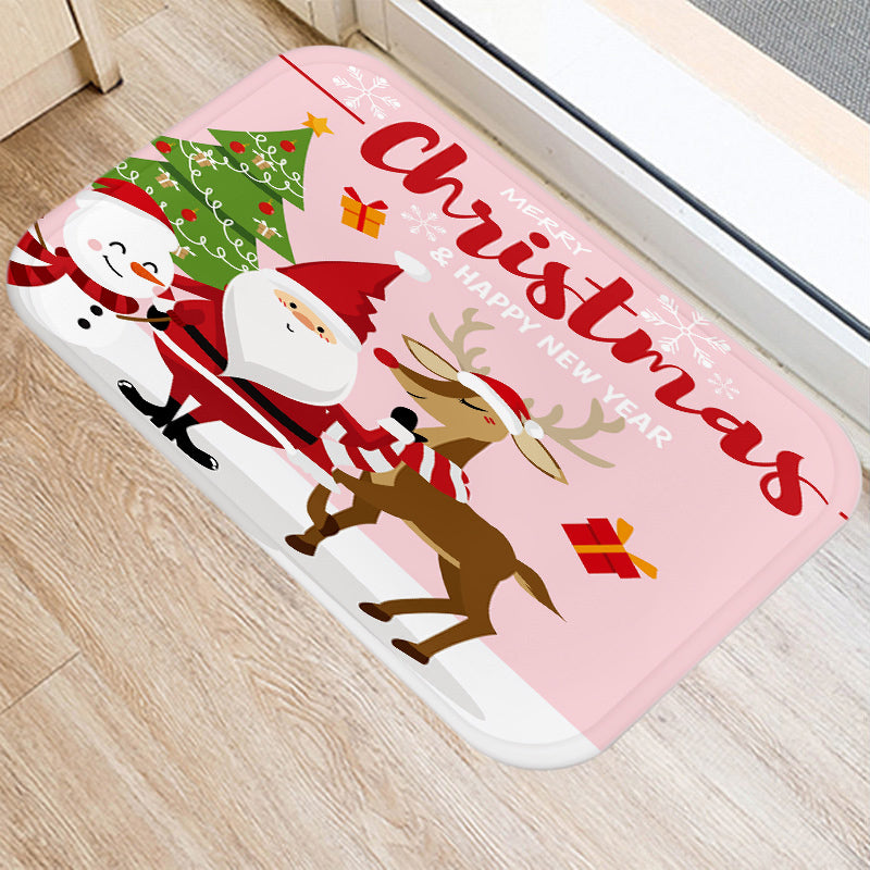 Christmas Doormat for Home Entrance - Stylish, Durable, Festive Decor