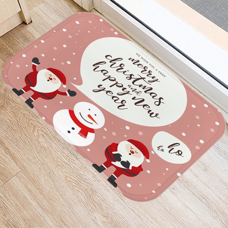 Christmas Doormat for Home Entrance - Stylish, Durable, Festive Decor