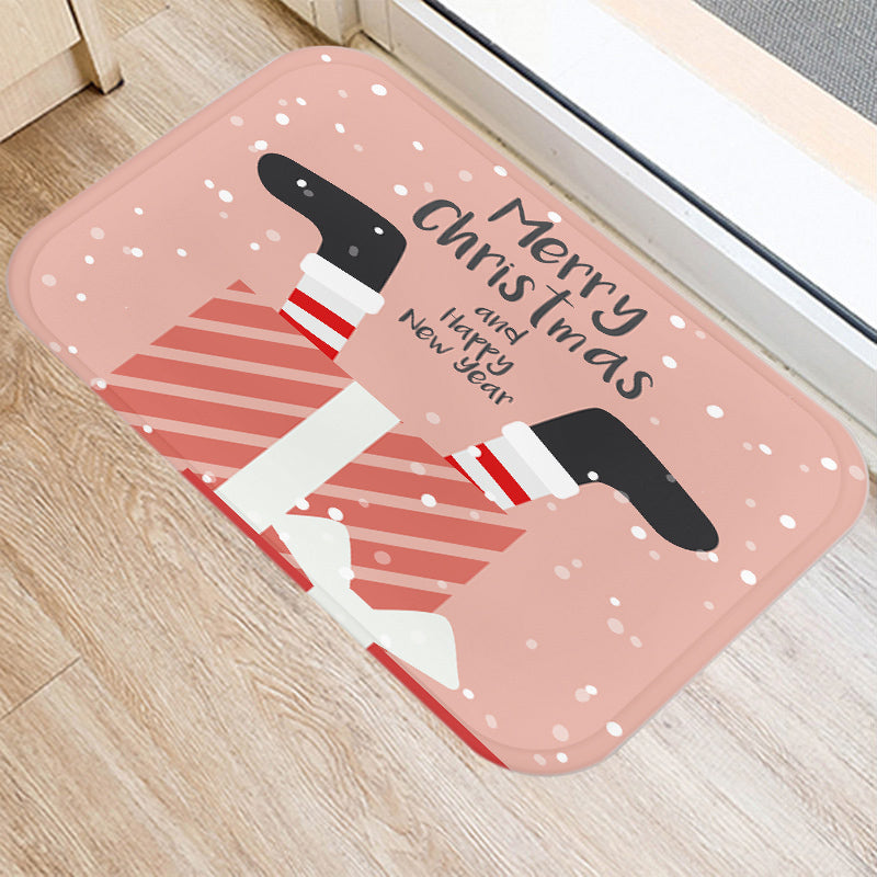 Christmas Doormat for Home Entrance - Stylish, Durable, Festive Decor