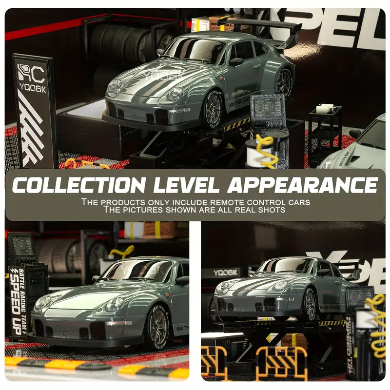 RC Drift Car 1:24 Scale – Remote-Controlled 4WD Racing Car with LED Lights