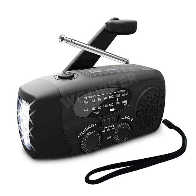 Emergency Radio Solar Power Power Bank