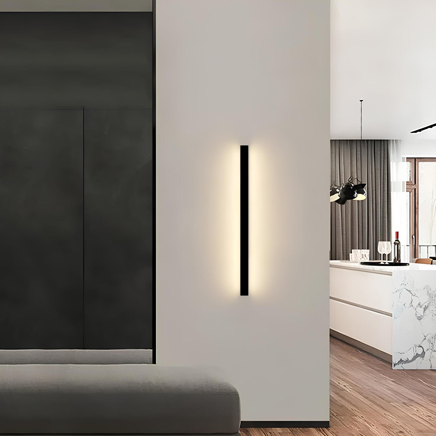 LED Wall Light for Home and Office - Modern Minimalist Design, Energy Efficient