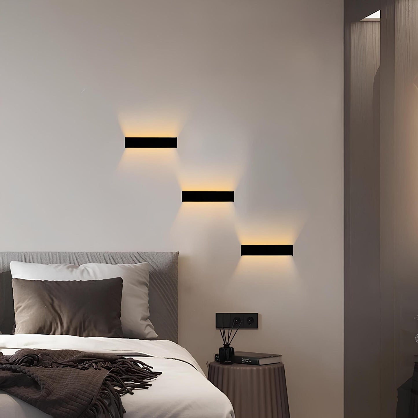 LED Wall Light for Home and Office - Modern Minimalist Design, Energy Efficient