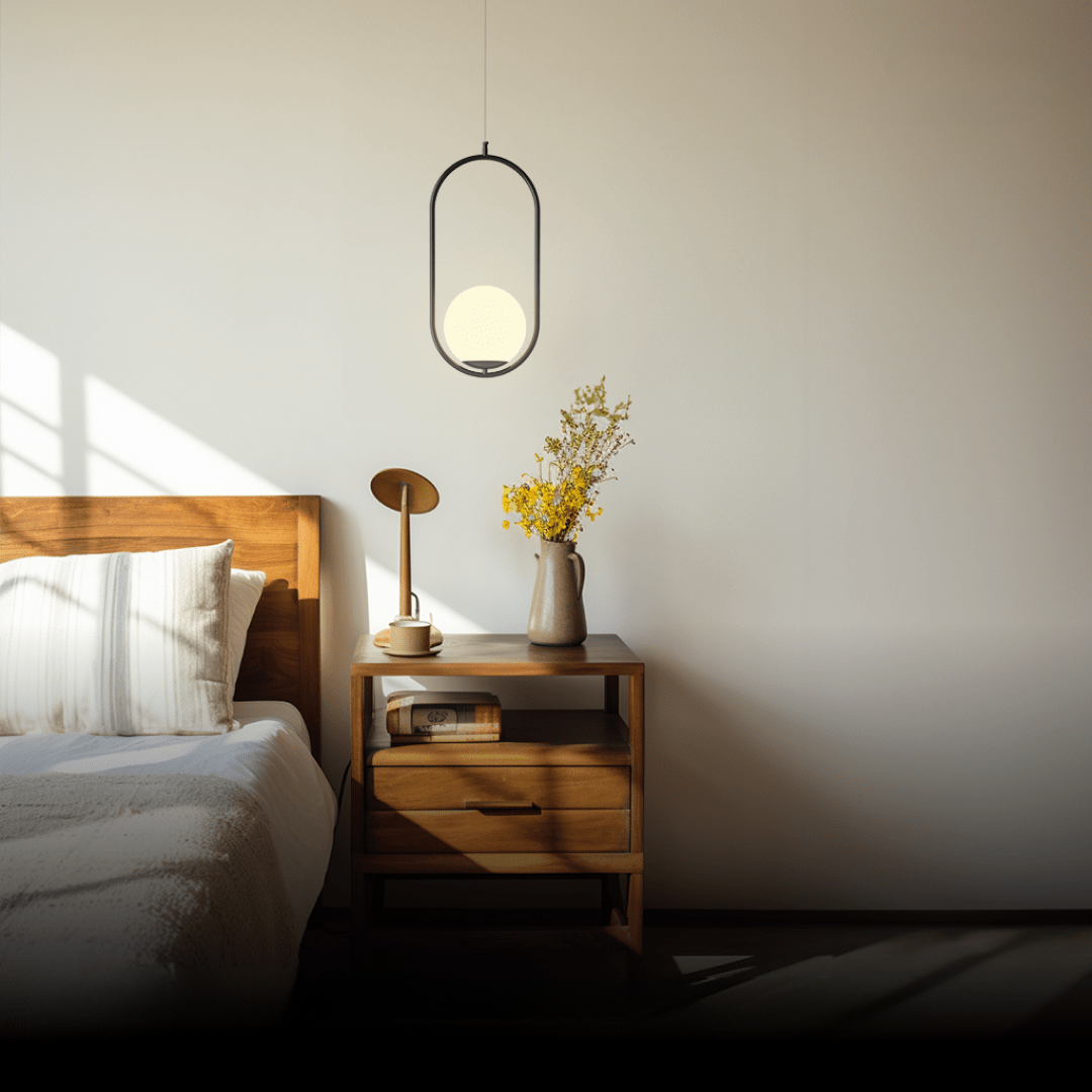 LED Pendant Light Warm White Gold Finish for Home and Office Decor