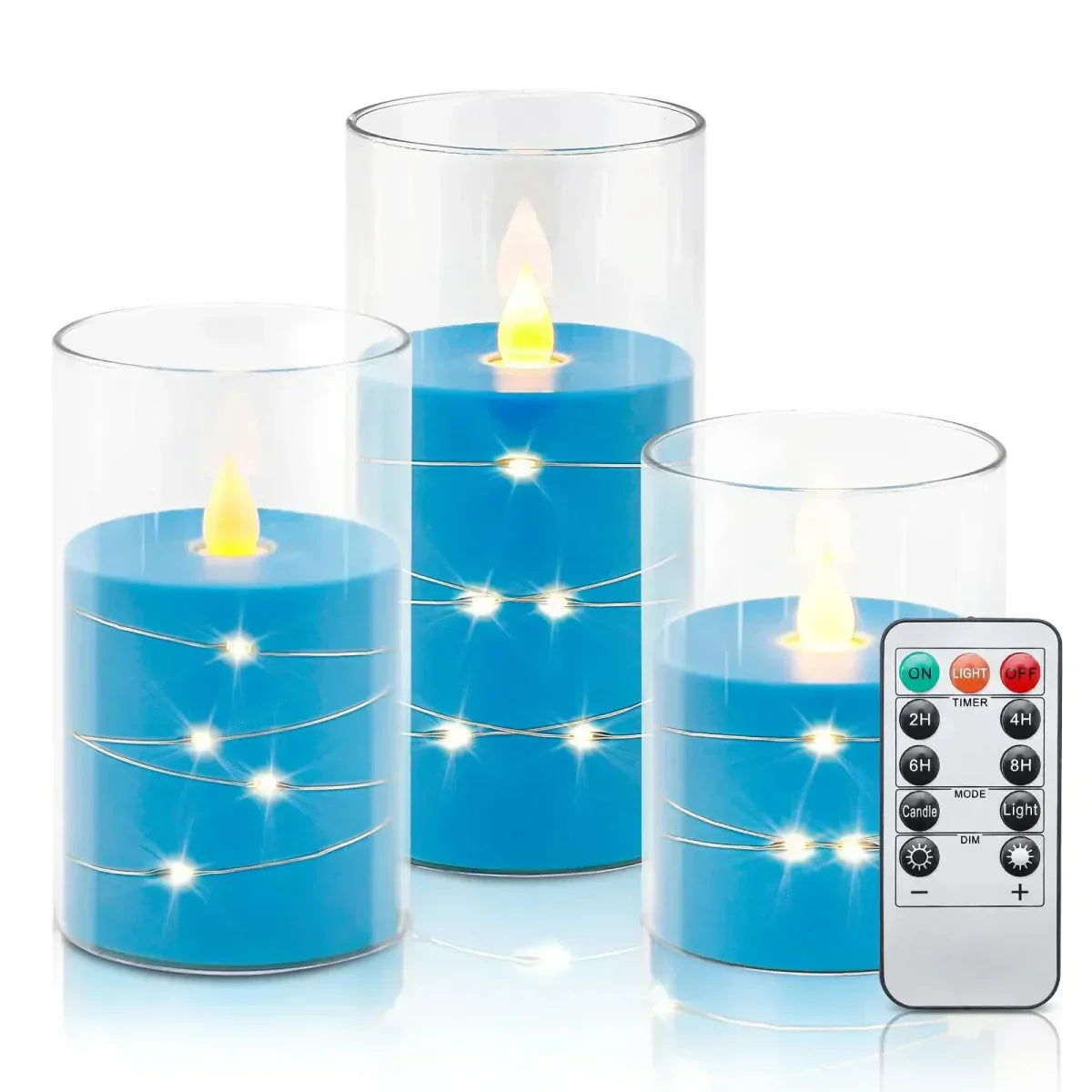 LED Tea Lights Realistic Effect Flameless for Home and Office Decor