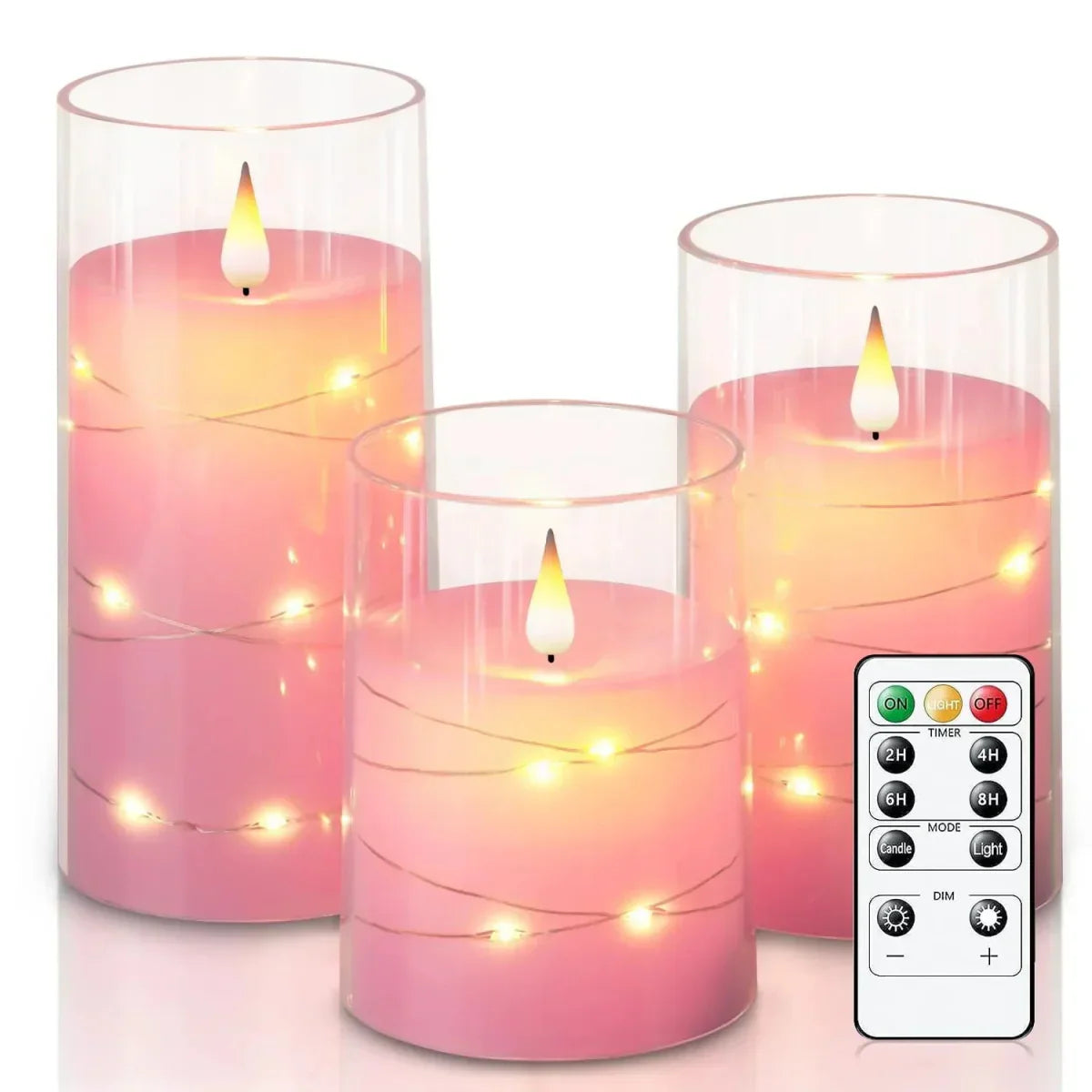 LED Tea Lights Realistic Effect Flameless for Home and Office Decor