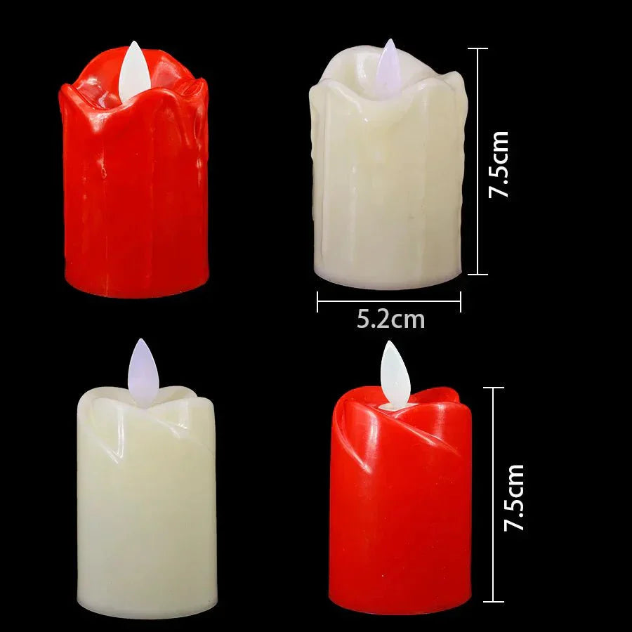 Flameless LED Candles for Birthday Parties, Home Decor, and Celebrations