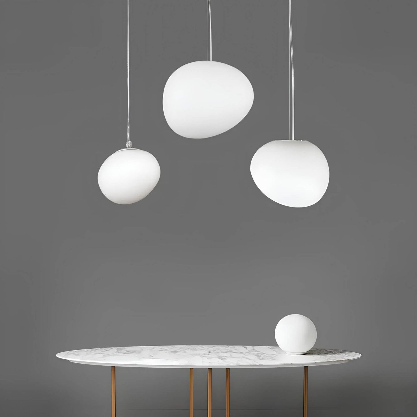 Round Pendant Light Modern Design for Home and Office Lighting