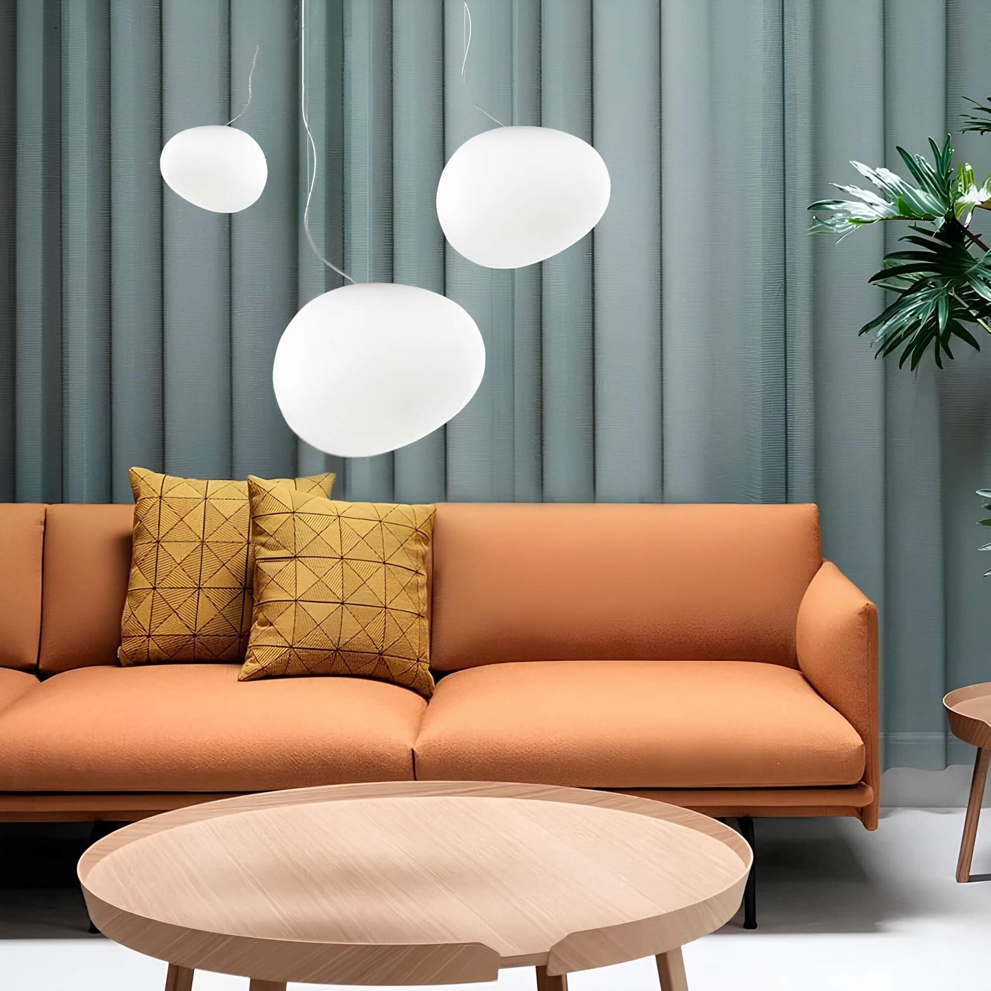 Round Pendant Light Modern Design for Home and Office Lighting
