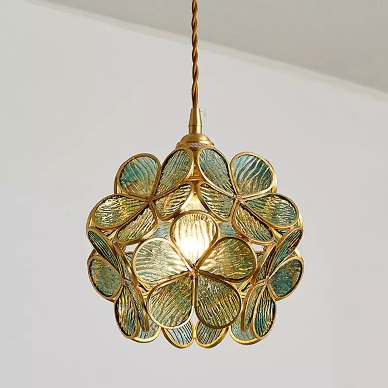 Floral Pendant Lamp for Elegant Home Decor | Stylish Lighting for Office