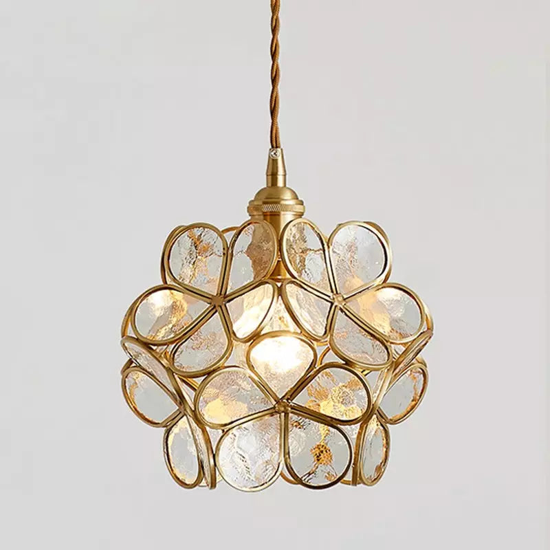 Floral Pendant Lamp for Elegant Home Decor | Stylish Lighting for Office